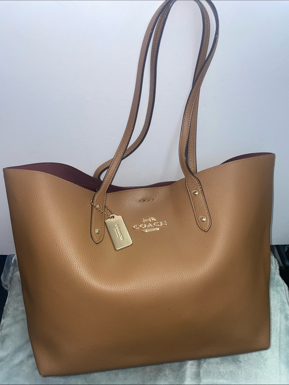 Coach ‘Town’ Leather Tote